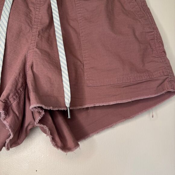 VUORI women's size small S Vintage Ripstop DuraTerra raw hem athletic shorts - Picture 10 of 14